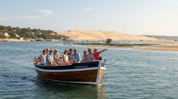 Top circuits en pinasse à ne pas manquer sur le Bassin d'Arcachon